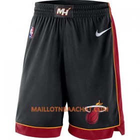 Miami Heat Homme Shorts Noir Nike Swingman